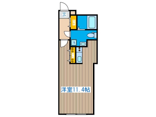 ZESTY高円寺南の物件間取画像